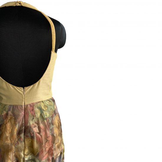 Long Cut Sleeves Indo-Western Dress With Beautiful Trail, Dresses For Women