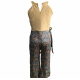 Contemporary Design Indo-Western Silk Jumpsuit For Women 