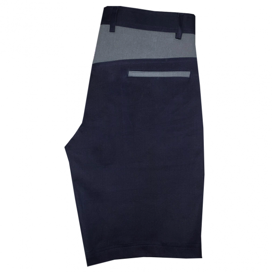 Semi Formal Regular Fit Cotton Denim Shorts For Men