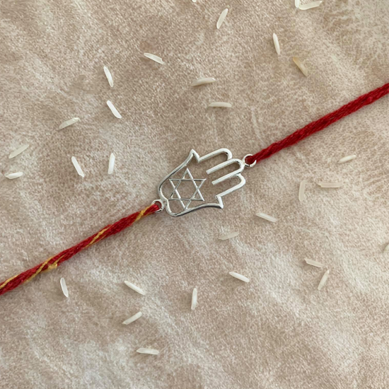 A Hamsa Rakhi, The Good Fortune Rakhi For Your Bhaiya