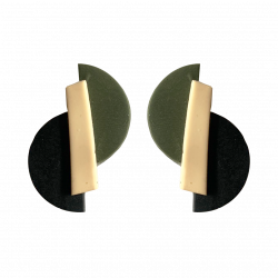 Contemporary Handmade Classy Polymer Clay Earrings For Women/Girls