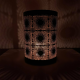 Moroccan Tea Light Holders With Beautiful Flower Cut Design ; Size - 7.25 x 5 (inches)