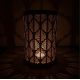 Moroccan Tea Light Holders With Beautiful Leaf Pattern ; Size - 7.25 x 5 (inches)